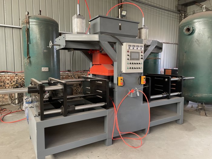 全自動(dòng)雙工位射芯機(jī)